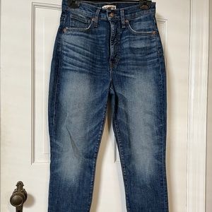 Rivet & Thread High Rise Tapered Leg Jeans